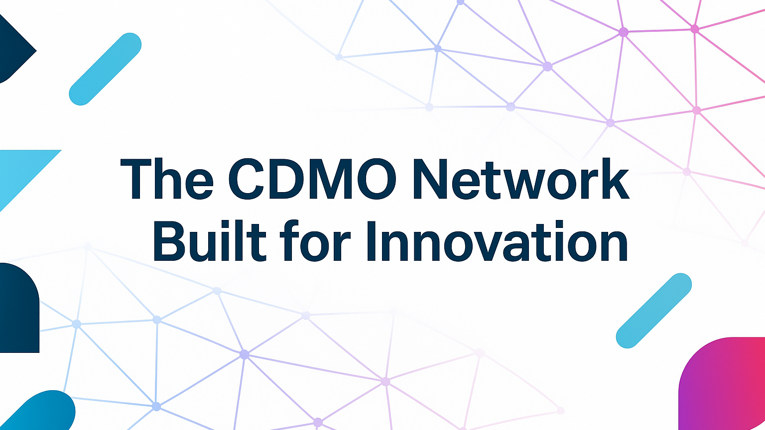 The CDMO Network is Built for Innovation, 3Bio Biologics banner